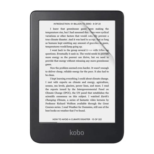 9eight5 Screen protector Hydrogel Screen Protector for Kobo Clara 2E (Pack of 2) Hydrogel Screen Protector for Kobo Clara 2E (Pack of 2)
