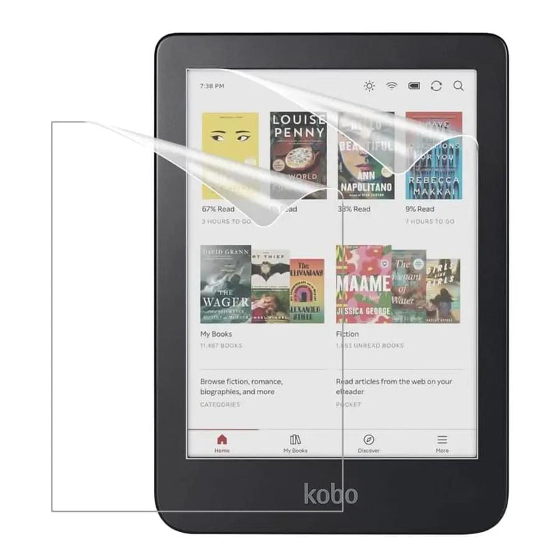 9eight5 Screen protector Hydrogel Screen Protector for Kobo Clara BW (Pack of 2) Hydrogel Screen Protector for Kobo Clara BW (Pack of 2)
