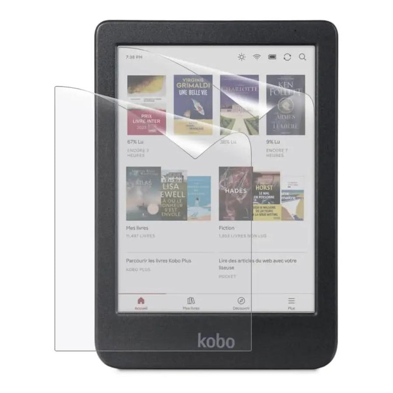 9eight5 Screen protector Hydrogel Screen Protector for Kobo Clara Colour (Pack of 2) Hydrogel Screen Protector for Kobo Clara Colour (Pack of 2)