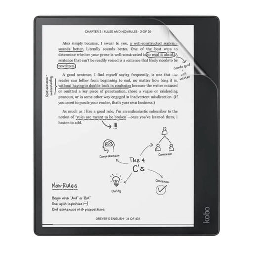 9eight5 Screen protector Hydrogel Screen Protector for Kobo Elipsa Hydrogel Screen Protector for Kobo Elipsa