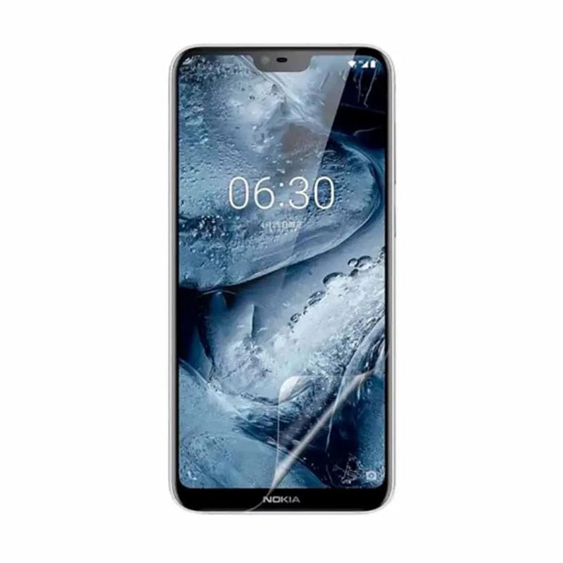 9eight5 Screen protector Hydrogel Screen Protector for Nokia 5.1 Plus (X5) (Pack of 2) Hydrogel Screen Protector for Nokia 5.1 Plus (X5) (Pack of 2)