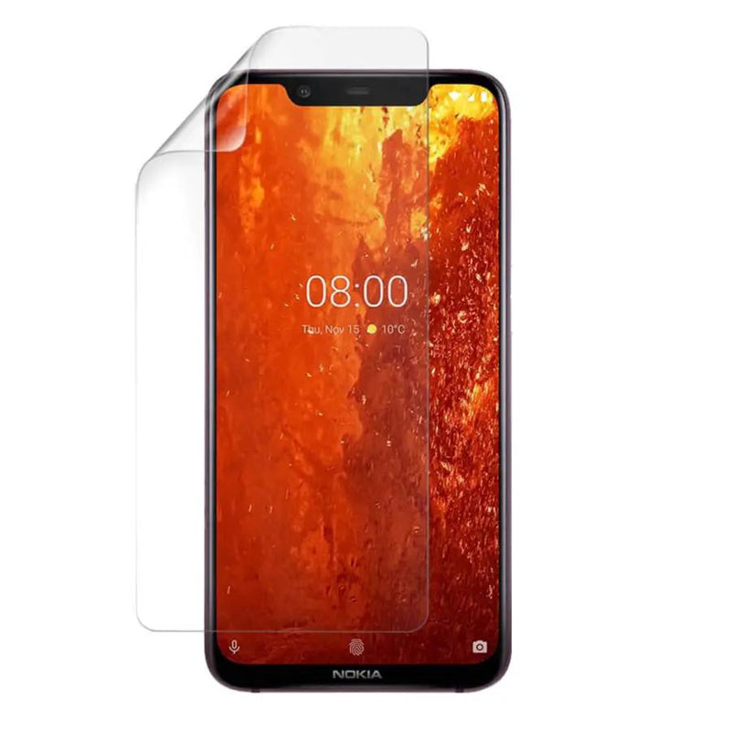 9eight5 Screen protector Hydrogel Screen Protector for Nokia 8.1 (X7) (Pack of 2) Hydrogel Screen Protector for Nokia 8.1 (X7) (Pack of 2)