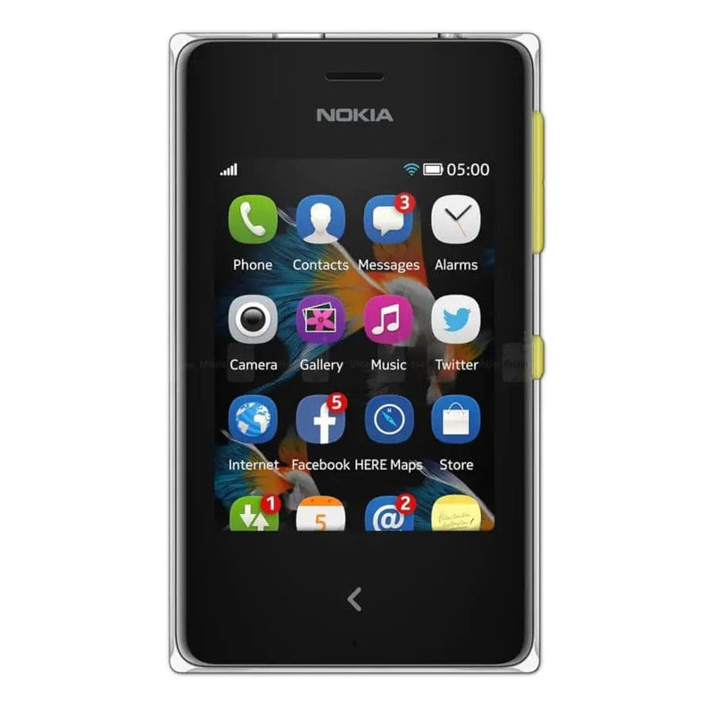 9eight5 Screen protector Hydrogel Screen Protector for Nokia Asha 500 Dual SIM Hydrogel Screen Protector for Nokia Asha 500 Dual SIM