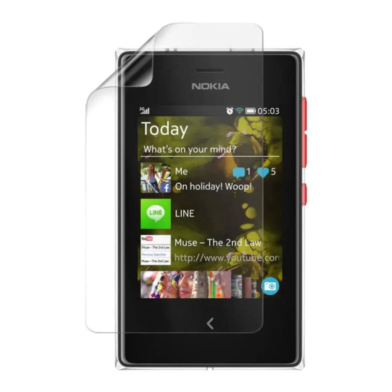 9eight5 Screen protector Hydrogel Screen Protector for Nokia Asha 503 Dual SIM Hydrogel Screen Protector for Nokia Asha 503 Dual SIM