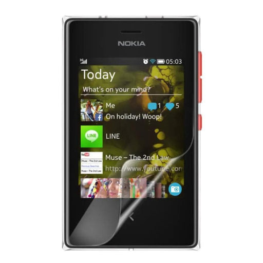 9eight5 Screen protector Hydrogel Screen Protector for Nokia Asha 503 (Pack of 2) Hydrogel Screen Protector for Nokia Asha 503 (Pack of 2)