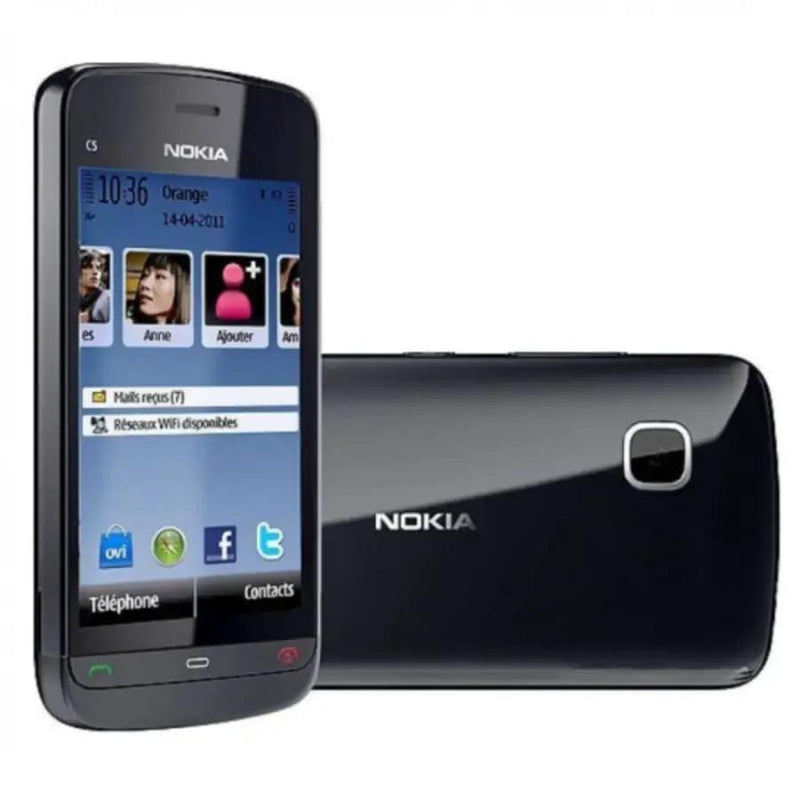 9eight5 Screen protector Hydrogel Screen Protector for Nokia C5-06 (Pack of 2) Hydrogel Screen Protector for Nokia C5-06 (Pack of 2)