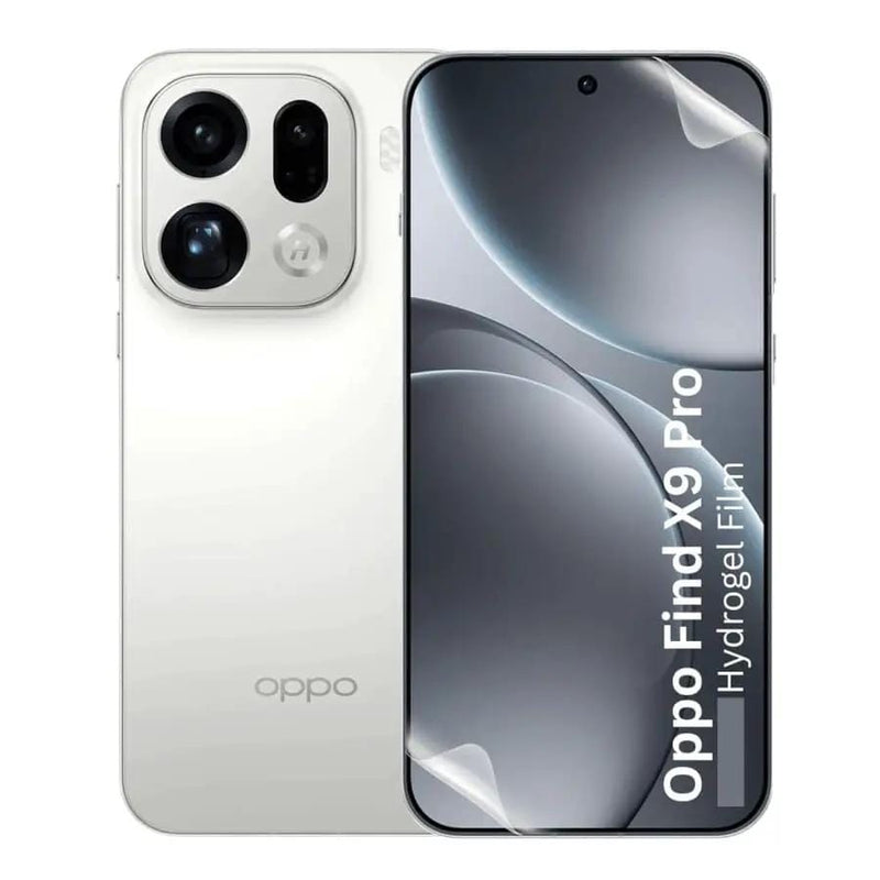 9eight5 Screen protector Hydrogel Screen Protector for OPPO Find X9 Pro (Pack of 2) Hydrogel Screen Protector for OPPO Find X9 Pro (Pack of 2)