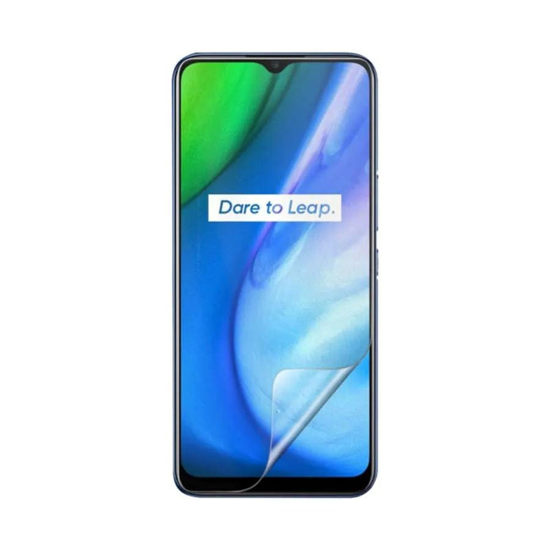 9eight5 Screen protector Hydrogel Screen Protector for Realme Q2i (Pack of 2) Hydrogel Screen Protector for Realme Q2i (Pack of 2)