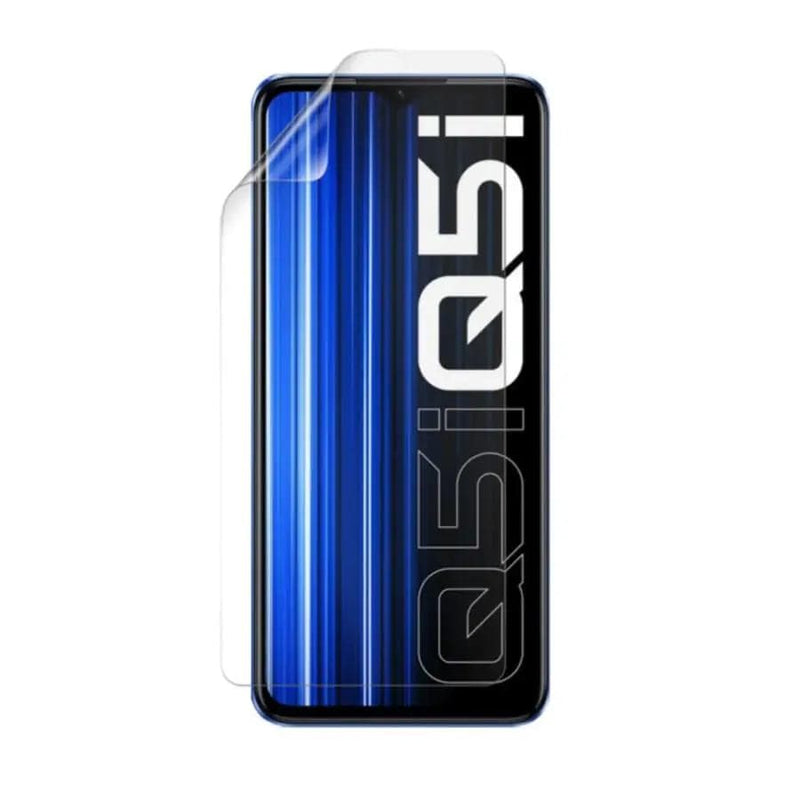 9eight5 Screen protector Hydrogel Screen Protector for Realme Q5i (Pack of 2) Hydrogel Screen Protector for Realme Q5i (Pack of 2)