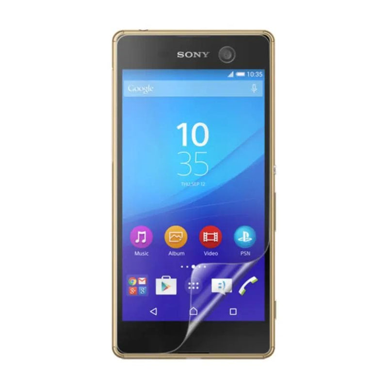 9eight5 Screen protector Hydrogel Screen Protector for Sony Xperia M5 Dual (Pack of 2) Hydrogel Screen Protector for Sony Xperia M5 Dual (Pack of 2)