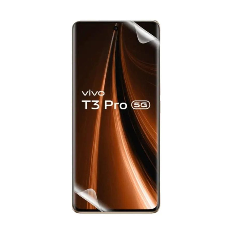 9eight5 Screen protector Hydrogel Screen Protector for Vivo T3 Pro 5G (Pack of 2) Hydrogel Screen Protector for Vivo T3 Pro 5G (Pack of 2)