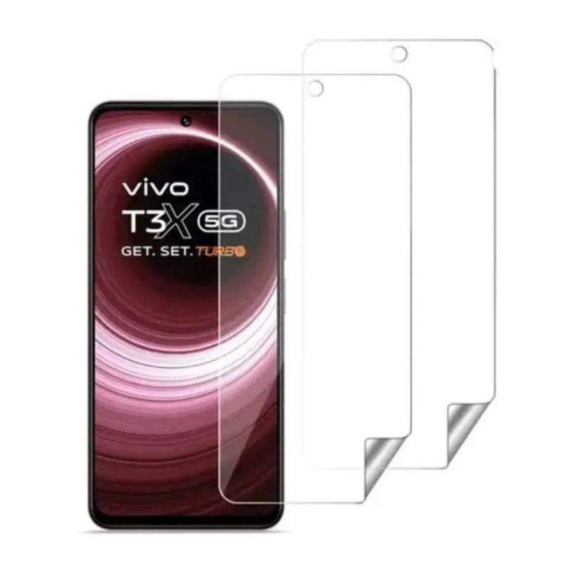 9eight5 Screen protector Hydrogel Screen Protector for Vivo T3x 5G Hydrogel Screen Protector for Vivo T3x 5G