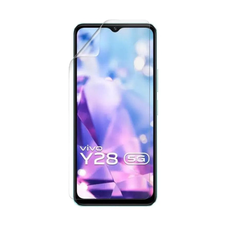 9eight5 Screen protector Hydrogel Screen Protector for Vivo Y28 5G (Pack of 2) Hydrogel Screen Protector for Vivo Y28 5G (Pack of 2)