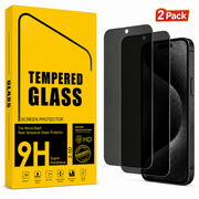 techplus iPhone 18 Pro Privacy Tempered Glass Screen Protector (2 Pack) – 9H HD Anti-Spy, 2.5D Rounded Edge, Impact & Scratch Resistant iPhone 18 Pro Privacy Tempered Glass Screen Protector (2 Pack) – 9H HD Anti-Spy, 2.5D Rounded Edge, Impact & Scratch Resistant