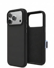 techplus iPhone 18 Pro Black Silicone Case – Soft Protective Cover iPhone 18 Pro Black Silicone Case – Soft Protective Cover