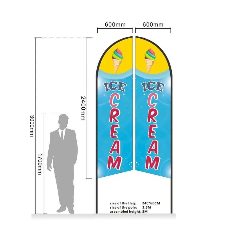 dealonline.co.nz dealonline.co.nz WOF 3.4M SET- Pre-print Double Sided Feather Banner Flag Business Commersial 3M SET WOF 3.4M SET- Pre-print Double Sided Feather Banner Flag Business Commersial 3M SET