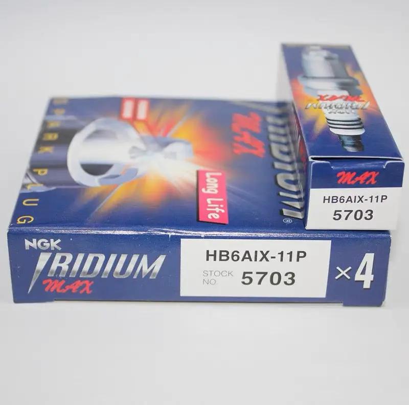 NGK HB6AIX-11P / 5703 Spark Plug HB6AIX11P Iridium IX by JBH AUTO PARTS