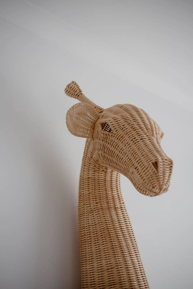 Inkah Limited Rattan Giraffe Wall Decor Gus The Giraffe For Kids Room Rattan Giraffe Wall Decor For Kids Room Nursery