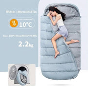 ECOTREK Sleeping bag Ecotrek Large Rectangular Sleeping Bag – 230 x 100 cm, Ideal for Camping, Hiking, Picnic & Outdoor Use LCF61636 Ecotrek Large Rectangular Sleeping Bag – 230 x 100 cm, Ideal for Camping, Hiking, Picnic & Outdoor Use LCF61636