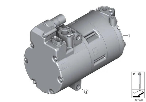 Hybrid Air Conditioner Compressor For X5 F15 X3 64529496106 330e9364872 9364872-01 6452-9364872-01 21137510 by JBH AUTO PARTS