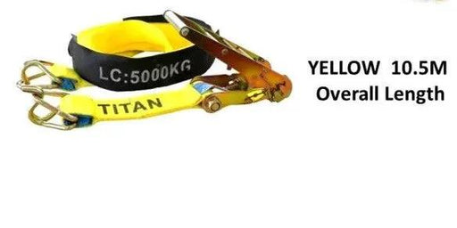 Tiedown - 5T Titan Rat Yelow 10M by HES NZ LTD