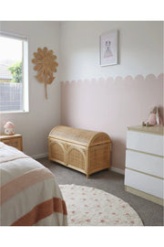 Inkah Limited Large Rattan Toy Chest For Kids Storage And Decor Home Large Rattan Toy Chest for Kids Storage and Decor