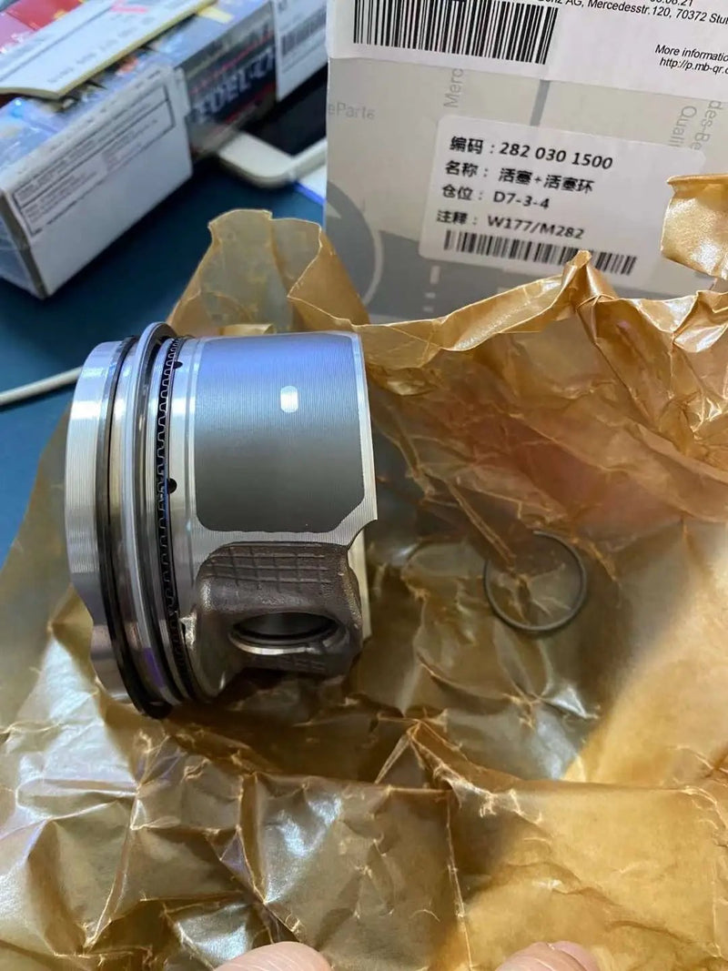 Piston Assembly Fit for Benz A200 1.3T 2820300700 2820301500 New by JBH AUTO PARTS
