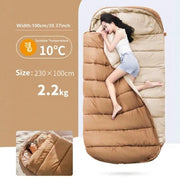 ECOTREK Sleeping bag Ecotrek Large Rectangular Sleeping Bag – 230 x 100 cm, Ideal for Camping, Hiking, Picnic & Outdoor Use LCF61636 Ecotrek Large Rectangular Sleeping Bag – 230 x 100 cm, Ideal for Camping, Hiking, Picnic & Outdoor Use LCF61636