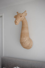 Inkah Limited Rattan Giraffe Wall Decor Gus The Giraffe For Kids Room Rattan Giraffe Wall Decor For Kids Room Nursery
