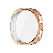 Silicone case with Screen Protector for Samsung galaxy watch 9 (44mm) (Rose Gold) by That Watch Shop