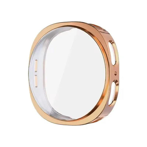 That Watch Shop Watch case Silicone case with Screen Protector for Samsung galaxy watch 9 (44mm) (Rose Gold) Silicone case with Screen Protector for Samsung galaxy watch 9 (44mm) (Rose Gold)