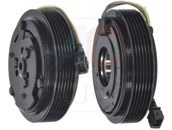 SD7V16 Auto ac compressor clutch Audi Seat Skoda VW 6PK 126 MM 12V Bearing size 35×55×20mm 7D0820805G by JBH AUTO PARTS