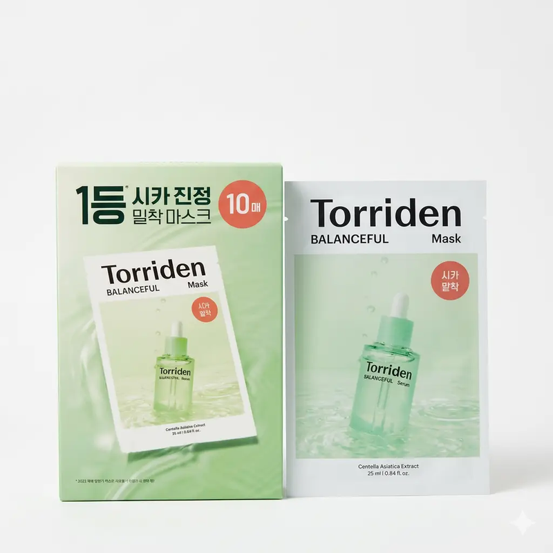 Torriden Balanceful Cica Mask 10 Pack by Poppy Gifts