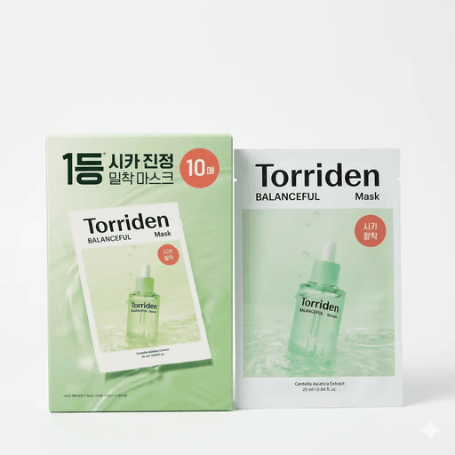 Poppy Gifts Skin Care Torriden Balanceful Cica Mask 10 Pack Torriden Balanceful Cica Mask 10 Pack