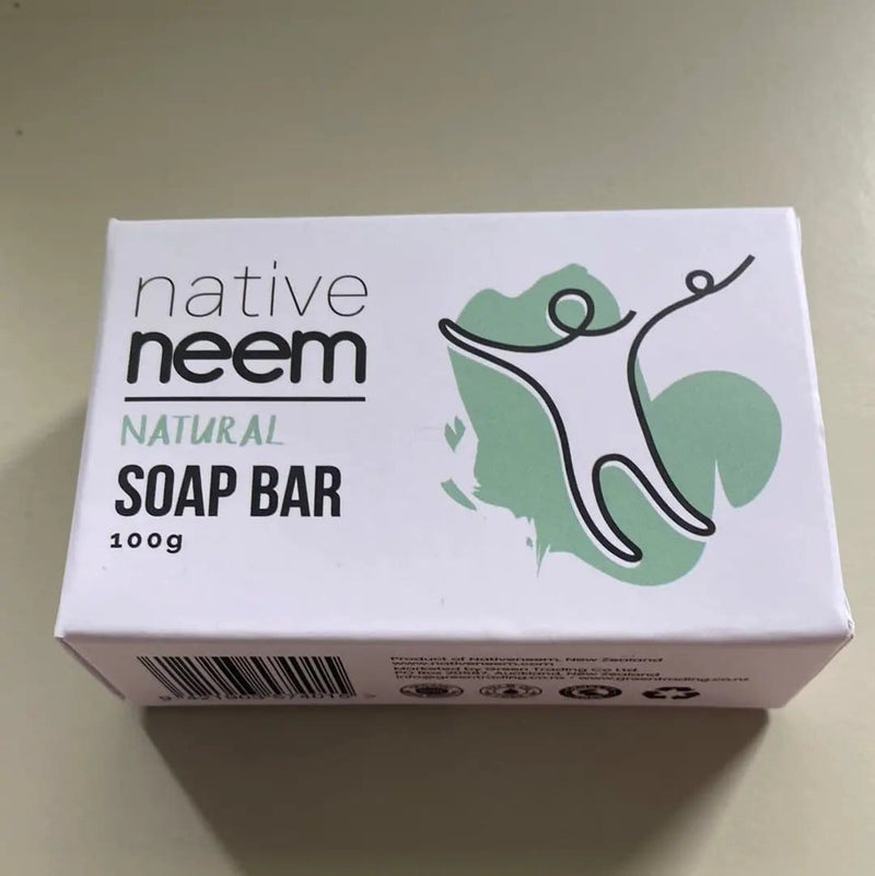 Animal Addiction Limited Dog Grooming Organic Native Neem Natural Soap Bar 100g - Natural Organic Native Neem Natural Soap Bar 100g - Natural