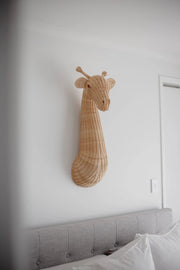 Inkah Limited Rattan Giraffe Wall Decor Gus The Giraffe For Kids Room Rattan Giraffe Wall Decor For Kids Room Nursery