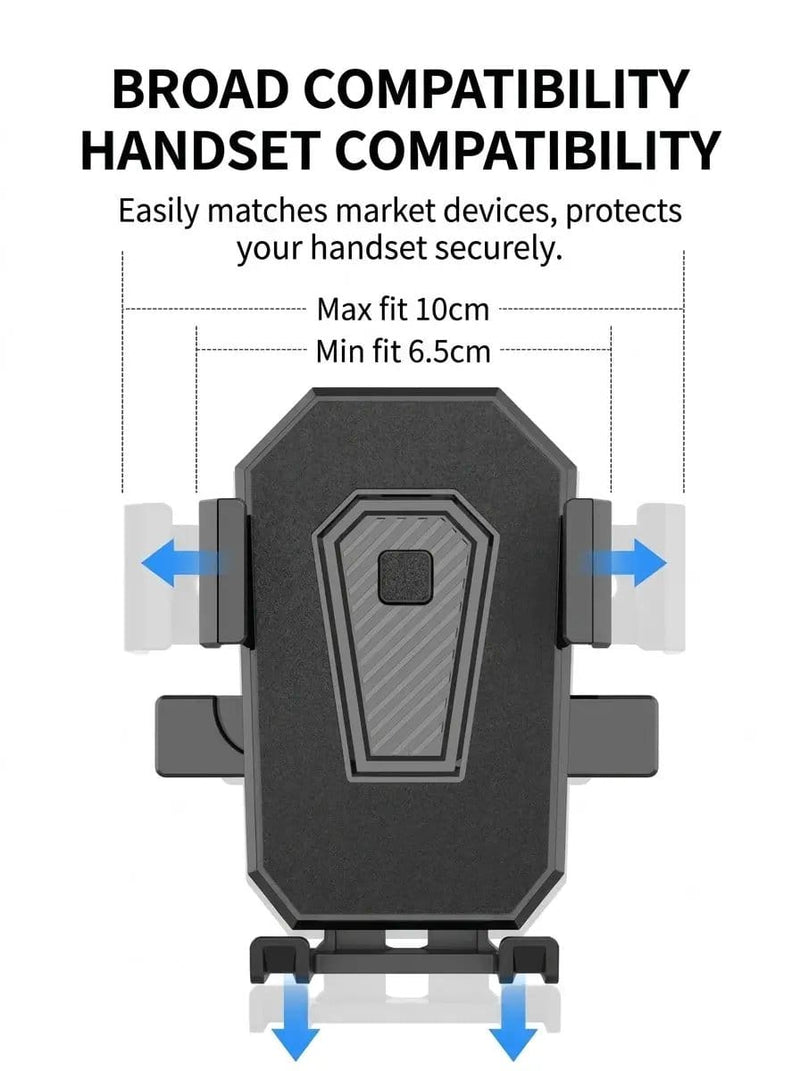 ECOTREK Bicycle Accessories ECOTREK Bike And Motorbike Phone Mount Universal Fit With Soft Pad Clamp ECOTREK Bike and Motorbike Phone Mount Universal Fit