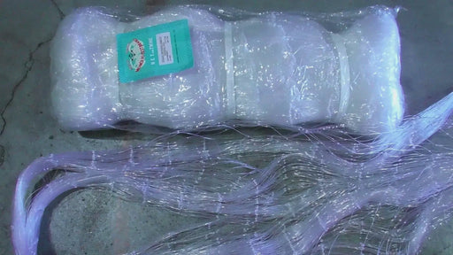 Action Fishing Nets mesh AFM-10  3 1/2 Inch = 90mm 25md Mullet Unslung Mesh 120M Snow White Action Fishing Nets AFM10 Mullet Mesh 90mm Net