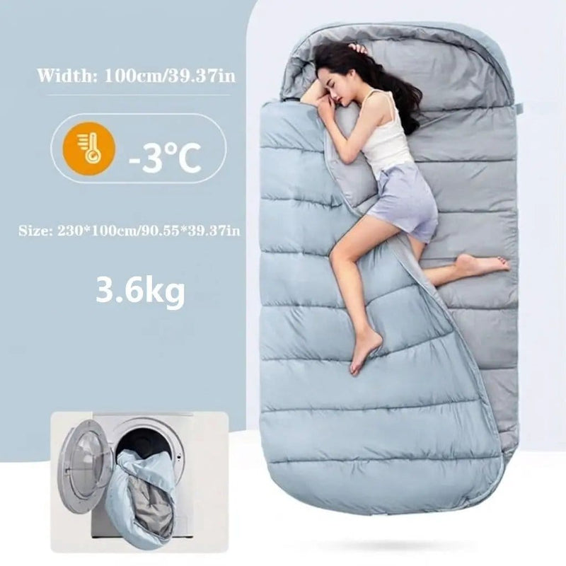 ECOTREK Sleeping bag Ecotrek Large Rectangular Sleeping Bag – 230 x 100 cm, Ideal for Camping, Hiking, Picnic & Outdoor Use LCF61636 Ecotrek Large Rectangular Sleeping Bag – 230 x 100 cm, Ideal for Camping, Hiking, Picnic & Outdoor Use LCF61636