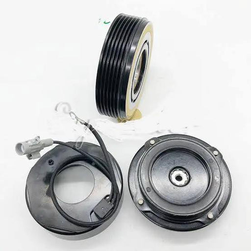 AC A/C Compressor Clutch Pulley for BMW E60 E61 E82 E88 E90 E91 E92 E93 X1 E81 520d 118d 120d 123d 64526987862 64526987863 by JBH AUTO PARTS