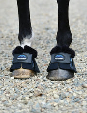 WeatherBeeta Tough-Tec Impact Fleece Trim Bell Boots by WeatherBeeta