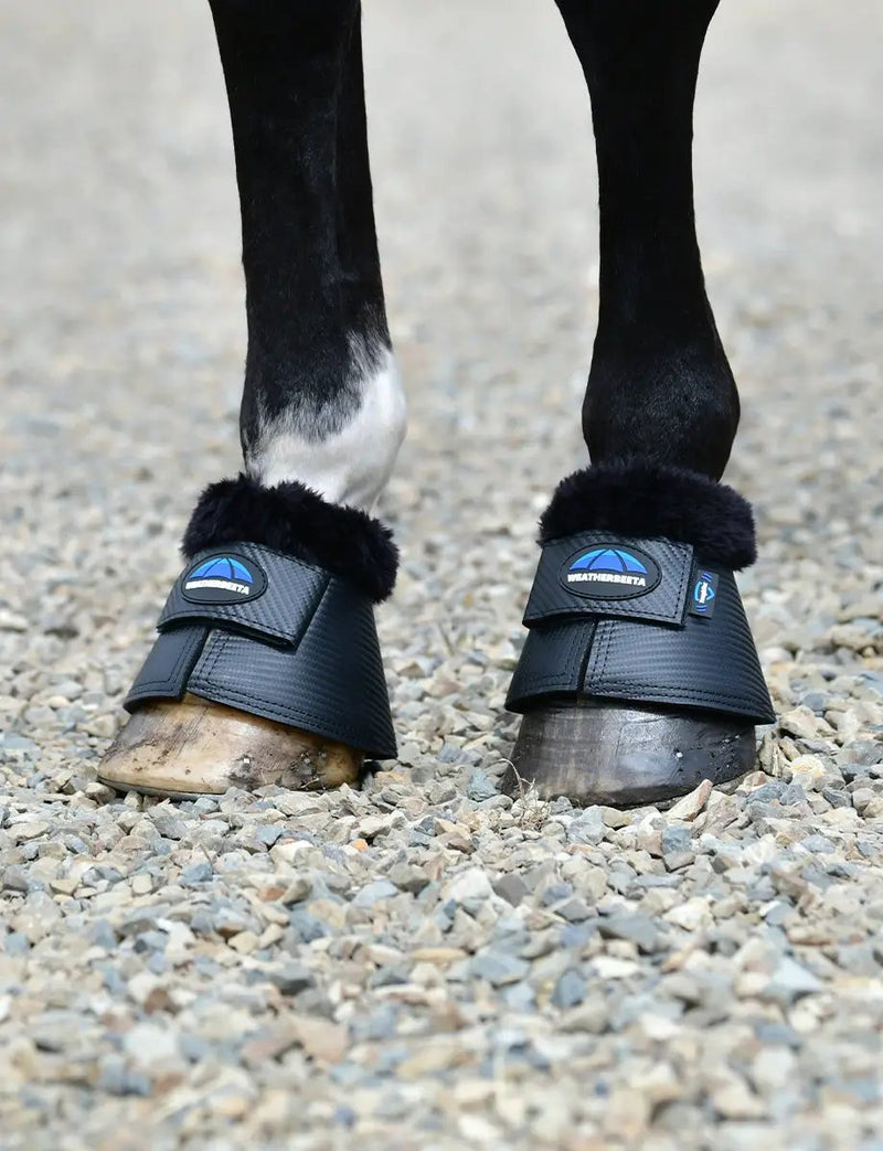 WeatherBeeta Tough-Tec Fleece Trim Bell Boots by WeatherBeeta