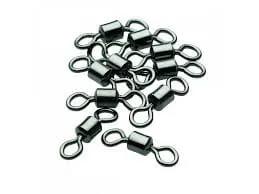 Decoro Crane Swivels Xtra Strong Crane Swivel Black #1 (Full stainless steel) 100 pcs Decoro Crane Swivel Black No 1 Stainless Steel 100pcs