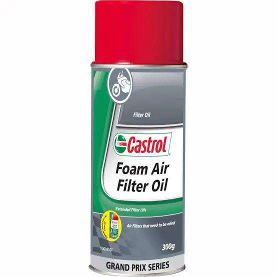 Castrol Foam Air Filter Oil spray can 300g by Motor Morgue