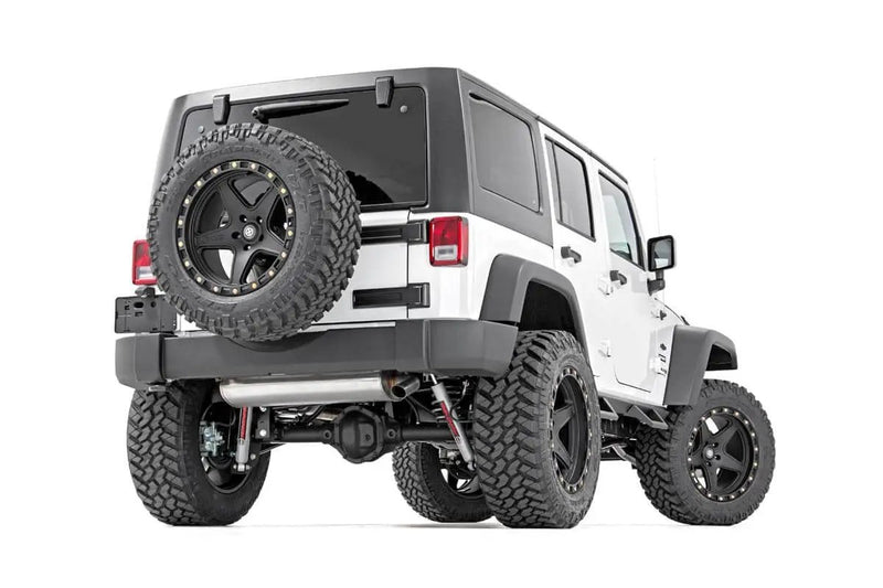 Contoured Drop Steps 4 Door Jeep Wrangler Unlimited 2WD/4WD (2007-2018) by Magwarehouse.com