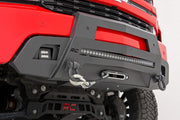 Hidden Winch Bumper 19-22 Chevy Silverado 1500 2WD/4WD Rough Country by Magwarehouse.com