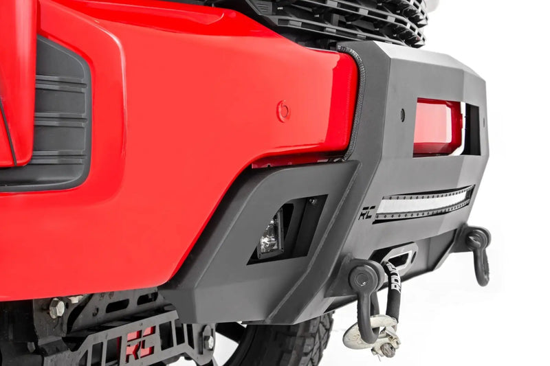 Hidden Winch Bumper 19-22 Chevy Silverado 1500 2WD/4WD Rough Country by Magwarehouse.com