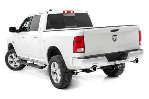 Oval Nerf Step Crew Cab Black Ram 1500/2500/3500 2WD/4WD (2010-2025 & Classic) by Magwarehouse.com