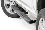 Oval Nerf Step Crew Cab Black Ram 1500/2500/3500 2WD/4WD (2010-2025 & Classic) by Magwarehouse.com