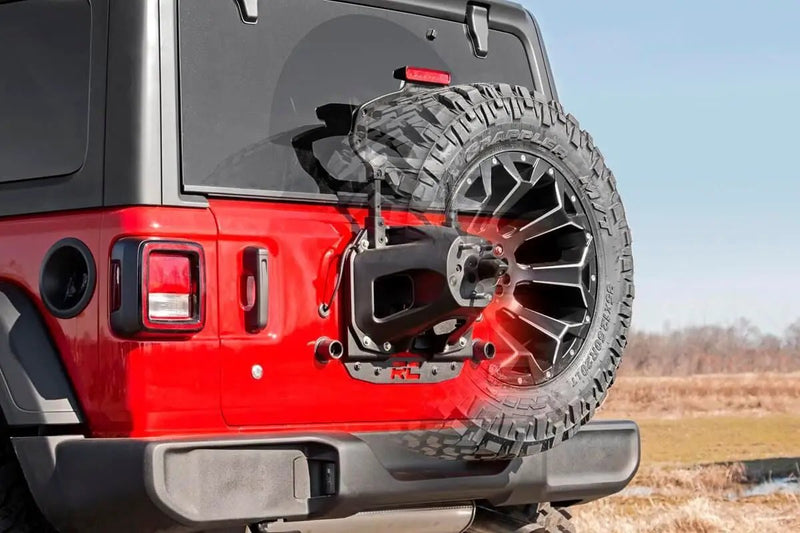 Rough Country 10526 JL Jeep 18-20 Spare Tyre relocation bracket by Magwarehouse.com